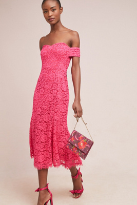 Pink Strapless Dress